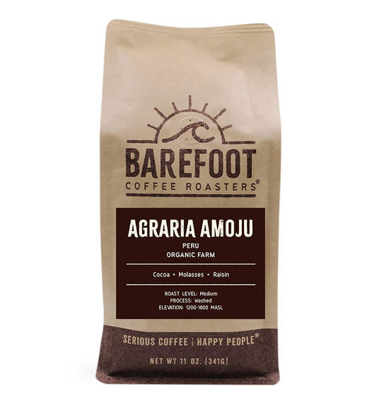 Peru Agraria Amoju Organic by Barefoot Coffee Roasters Coffee Bag Image