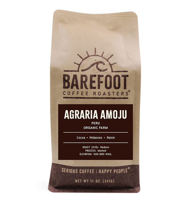 Peru Agraria Amoju Organic by Barefoot Coffee Roasters Coffee Bag Image