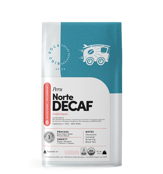 Norte Decaf by Bird Rock Coffee Roasters Coffee Bag Image