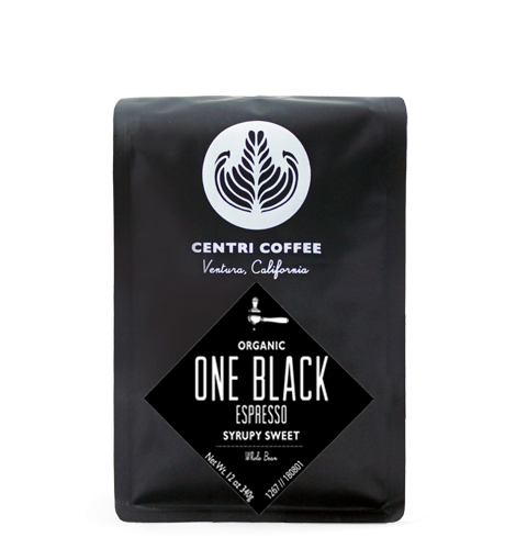 Organic One Black Espresso by Centri Coffee Coffee Bag Image