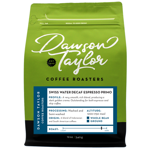 Swiss Water Decaf Espresso Primo product image