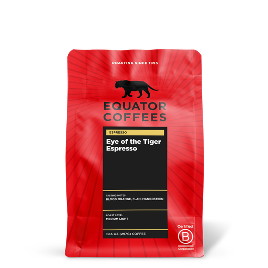 Eye of the Tiger Espresso by Equator Coffees & Tea Coffee Bag Image