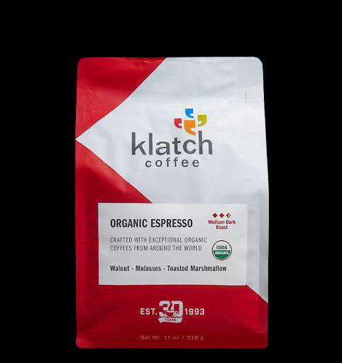 Organic House Espresso by Klatch Coffee Roasting Coffee Bag Image