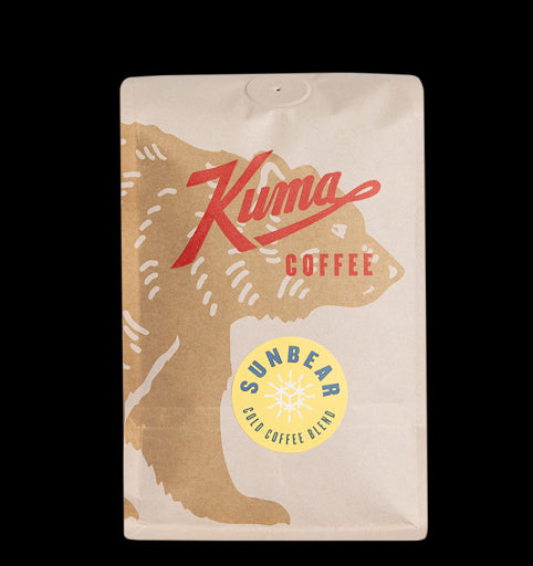Sun Bear Iced Coffee Blend by Kuma Coffee Coffee Bag Image