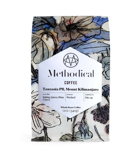 Tanzania PB Mount Kilimanjaro by Methodical Coffee Coffee Bag Image
