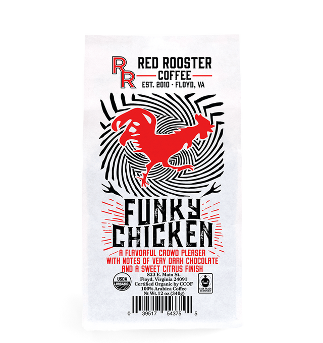 Funky Chicken Blend by Red Rooster Coffee Coffee Bag Image