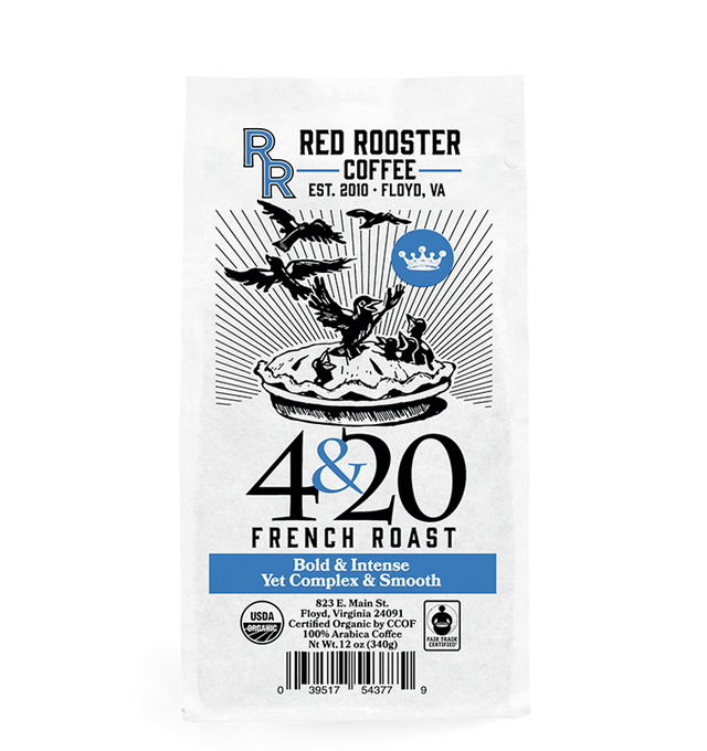 4&20 French Roast by Red Rooster Coffee Coffee Bag Image
