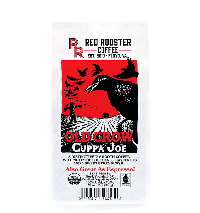 Old Crow Cuppa Joe Blend by Red Rooster Coffee Coffee Bag Image