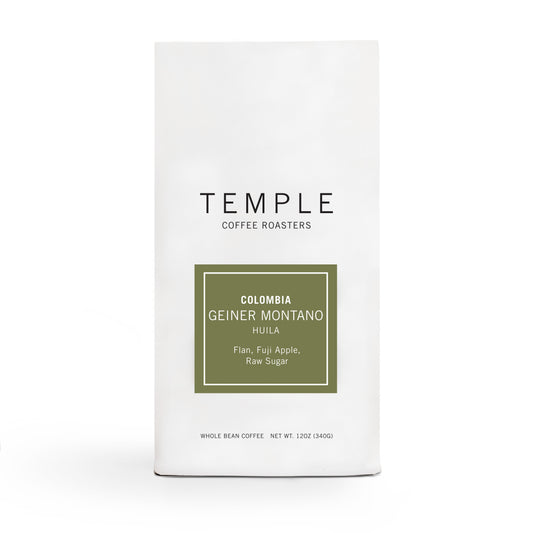 Colombia Geiner Montano by Temple Coffee Coffee Bag Image