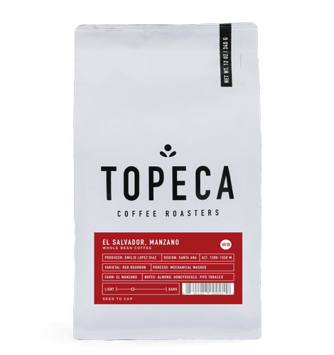 El Salvador Manzano by Topeca Coffee Roasters Coffee Bag Image