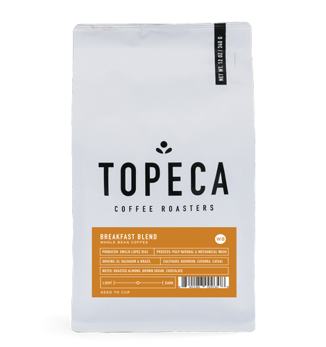 Breakfast Blend by Topeca Coffee Roasters Coffee Bag Image