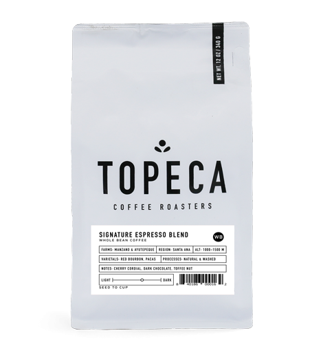 Signature Espresso Blend by Topeca Coffee Roasters Coffee Bag Image
