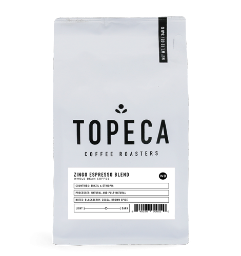 Zingo Espresso by Topeca Coffee Roasters Coffee Bag Image