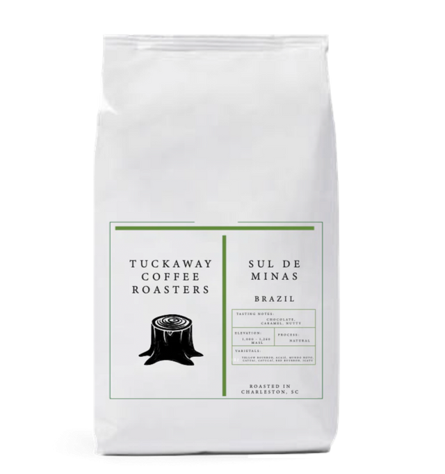 Brazil Sul De Minas by Tuckaway Coffee Roasters Coffee Bag Image