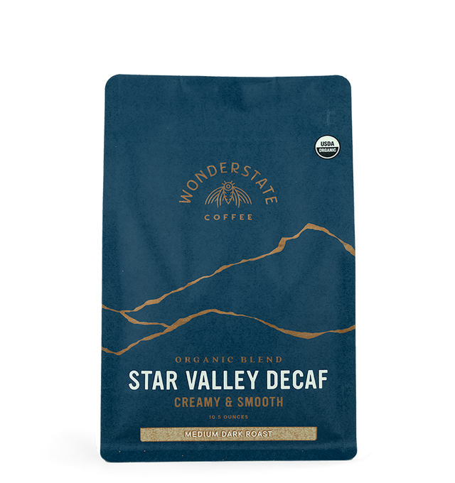 Star Valley Decaf Organic Blend by Wonderstate Coffee Coffee Bag Image