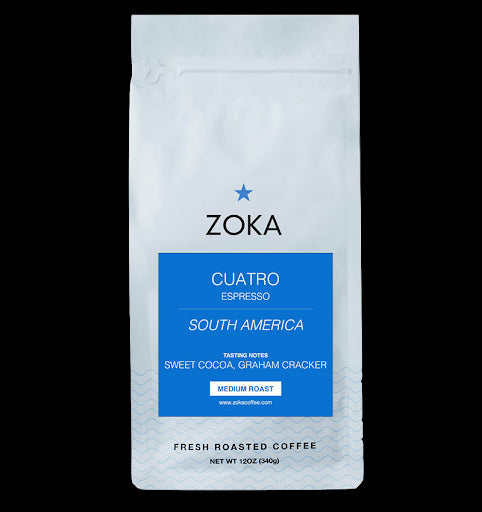 Espresso Cuatro by Zoka Coffee Coffee Bag Image